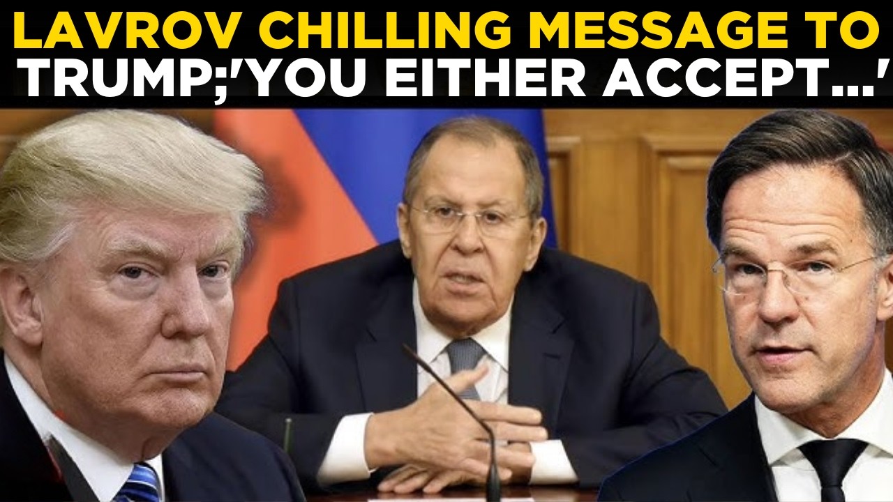 LIVE | Lavrov ROARS: ‘Either US Needs to Accept…’: Putin Aide’s ‘No Nonsense’ Message To Trump