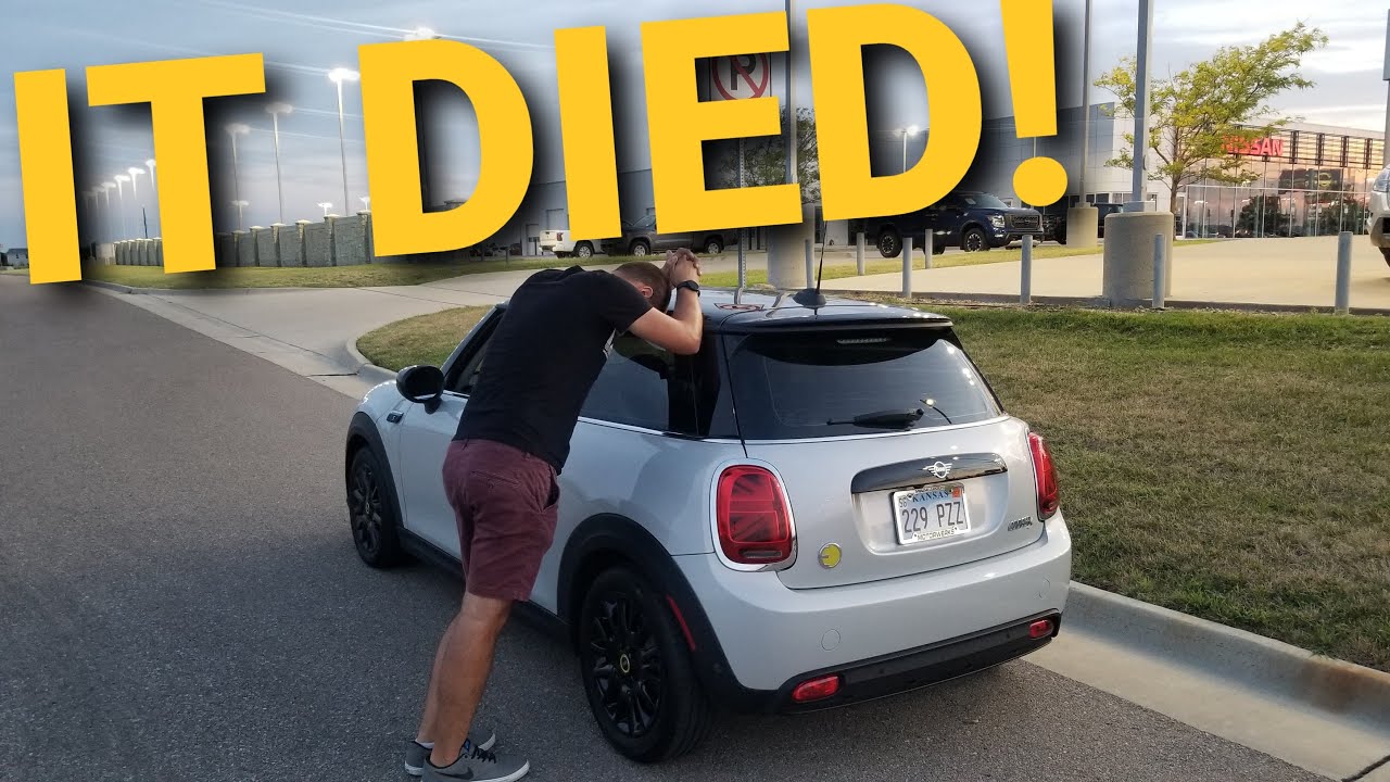 IT DIED!! Our 1st Long Trip In Our NEW Mini Cooper SE