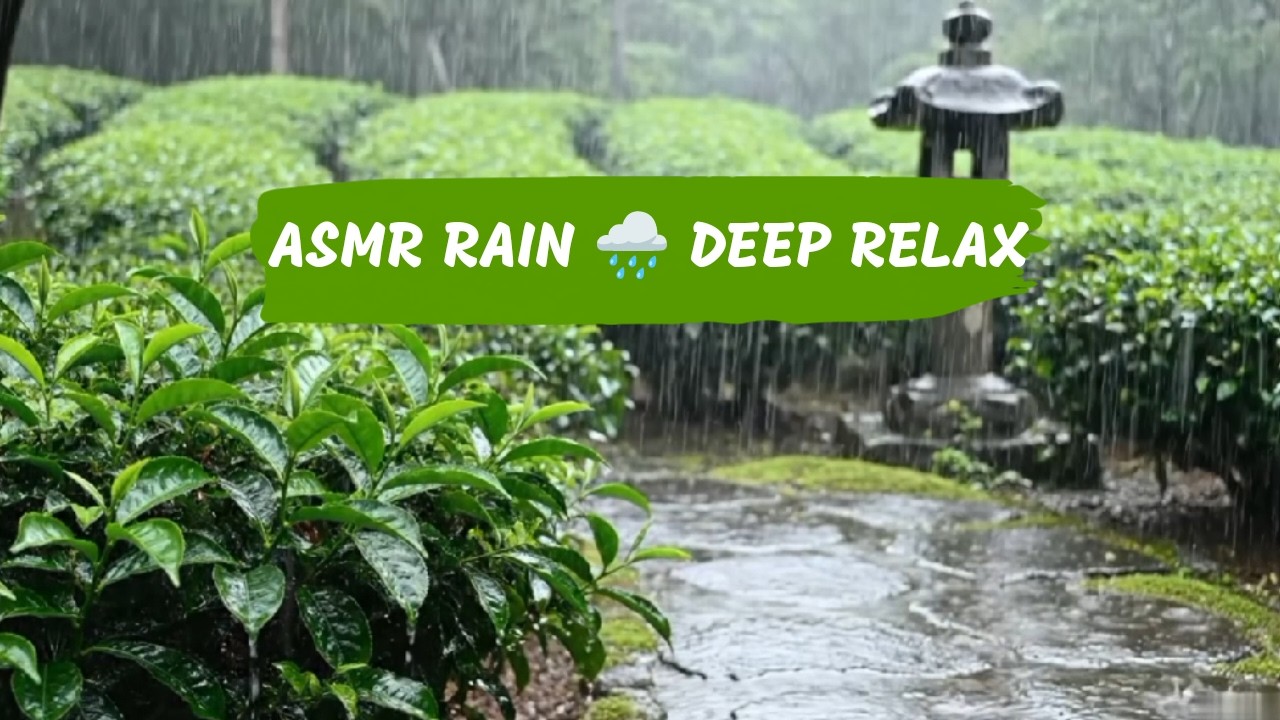 Relaxing ASMR Rain 🌧️ Deep Sleep, Study & Stress Relief