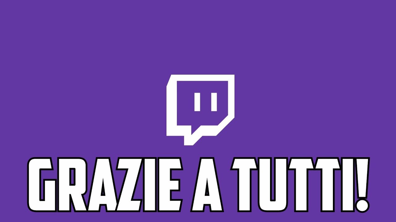 Sono riuscito ad ottenere l'affiliazione su Twitch! Grazie mille a tutti voi!