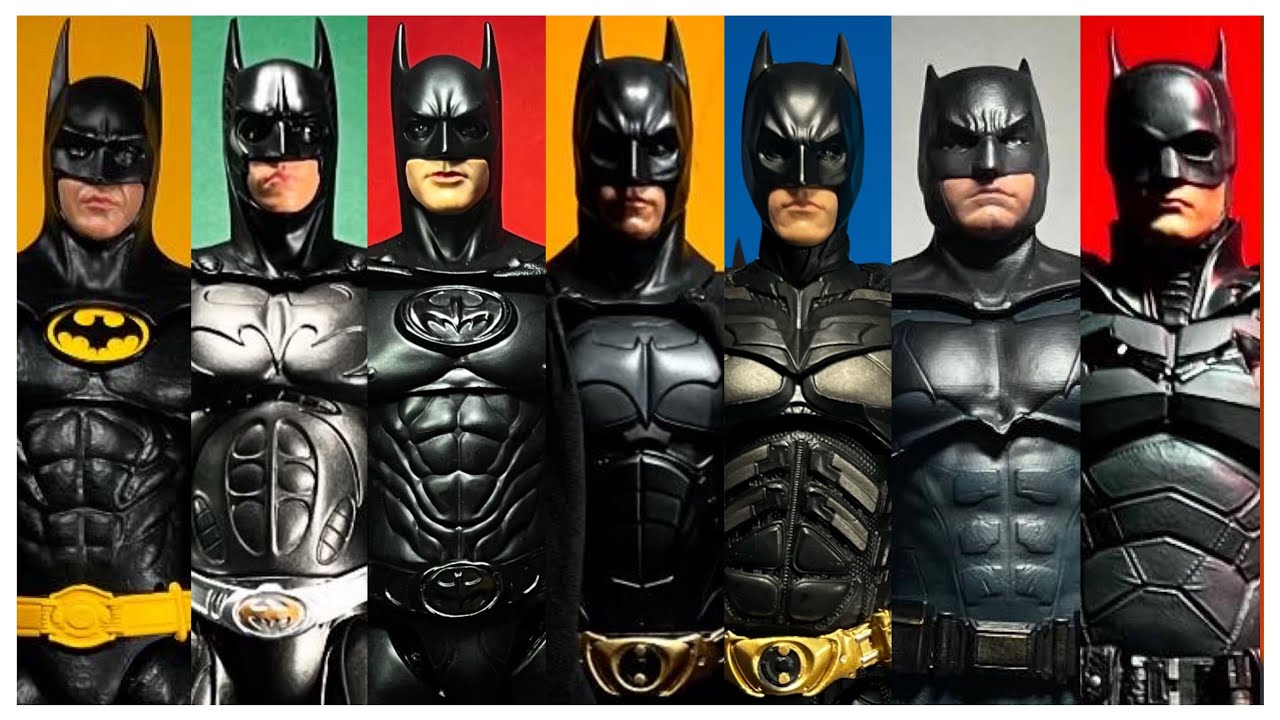 Beast Kingdom Batman 85th Anniversary Dynamic 8ction Heroes 7-Figure Bundle