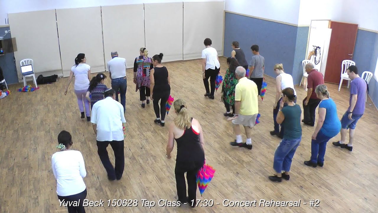 Yuval Beck 150628 Tap Class 17 30 Concert Rehearsal