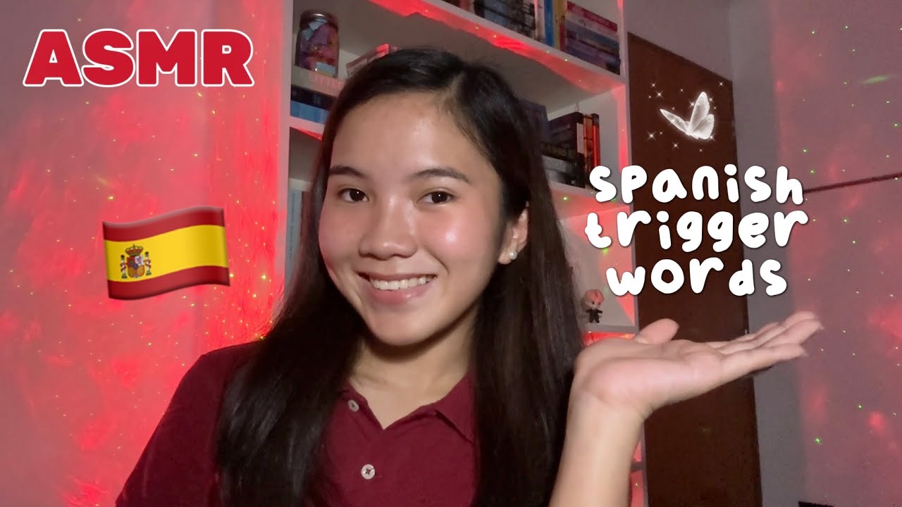 ASMR | FAST AND TINGLY SPANISH TRIGGERS WORDS 🇪🇸 | Mouth Sounds and Hand Sounds