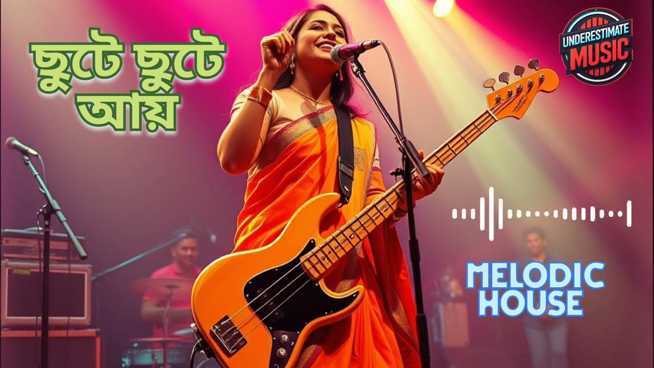 Chhute chhute aye | ছুটে ছুটে আয় | Bengali Folk song | Melodic House EDM