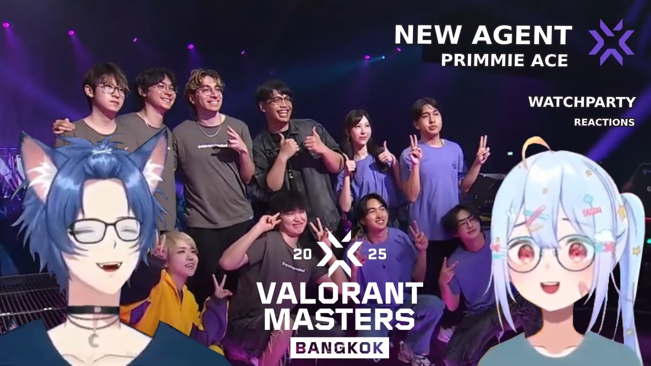 Highlight CGRS, Primmie Ace, Heart Bus, Tenz at Master bangkok #Watchparty with VTuber Aoi, Popo