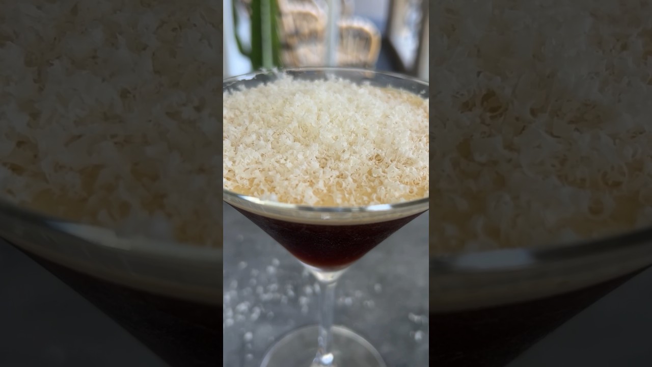Parmesan Espresso Martini