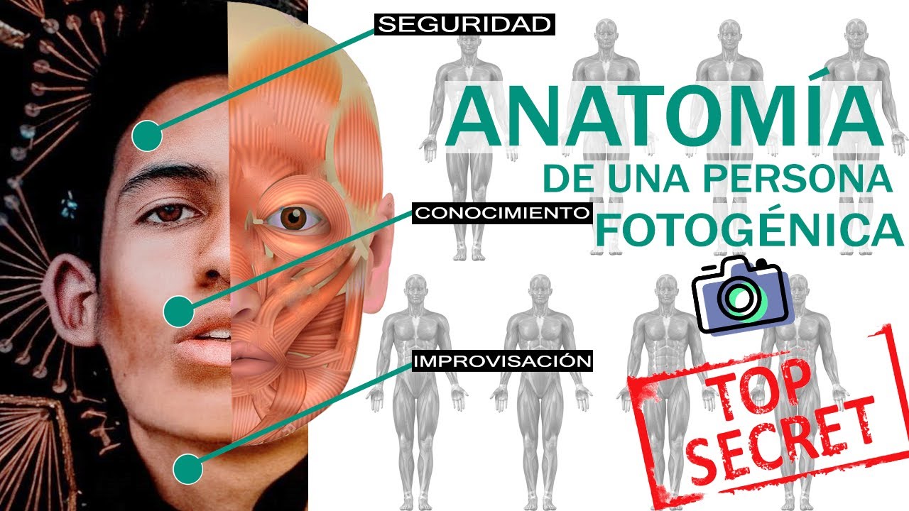 ANATOM&Iacute;A de una PERSONA FOTOG&Eacute;NICA, &iquest;C&Oacute;MO ser m&aacute;s FOTOG&Eacute;NICO y lucir GENIAL en fotos al NATURAL?