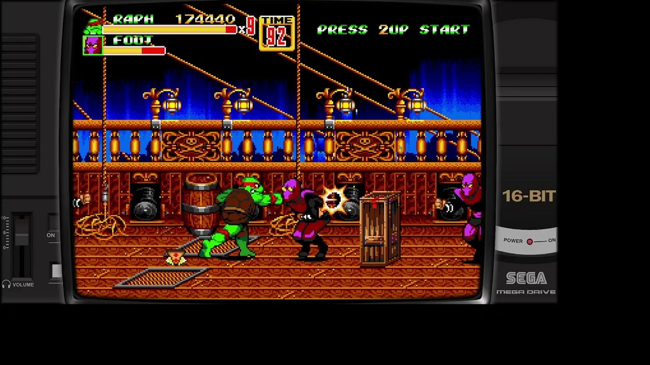 Streets of Rage 2 - Teenage Mutant Ninja Turtles Shredders Re-Revenge