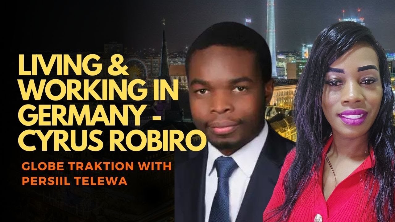 From Kenya to Germany: The Reality About Life Abroad! | Cyrus Robiro on Globe Traktion with Persil