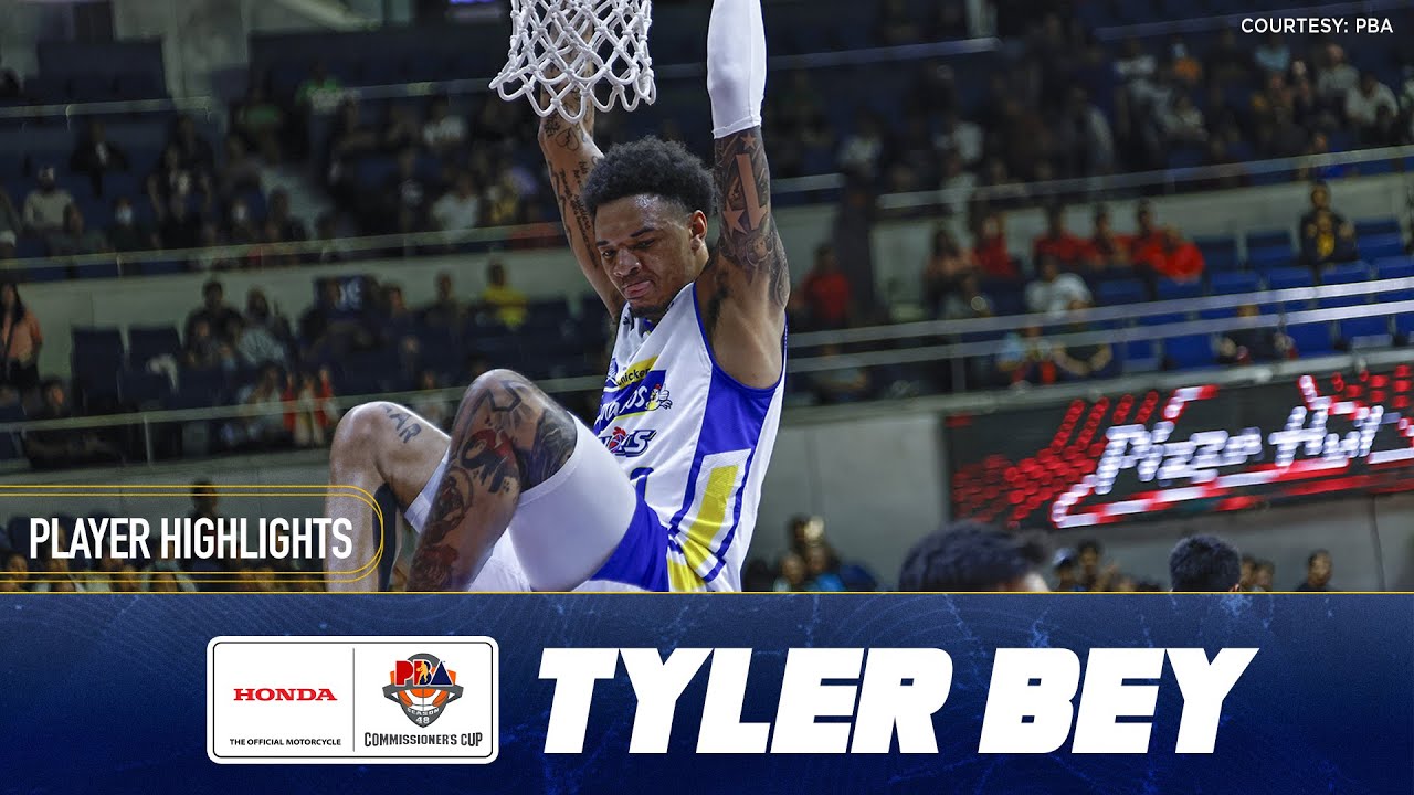 Tyler Bey 2024 playoff highlights | PBA Season 48 Commissioner’s Cup