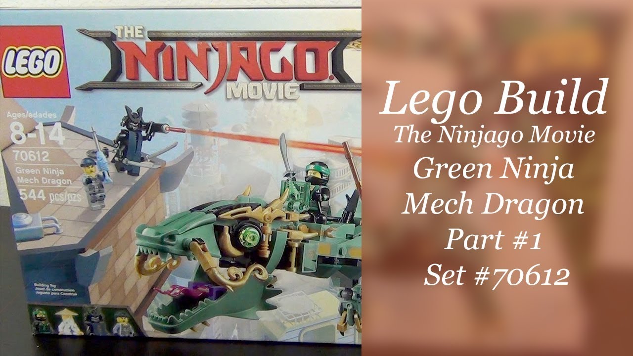 Let's Build - LEGO Ninjago Green Ninja Mech Dragon Set #70612 - Part 1