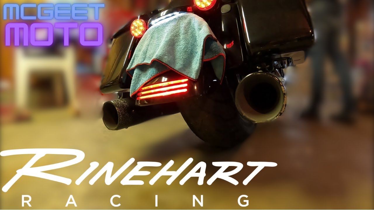 Rinehart Racing Dual Touring Exhaust Quiet Baffle Install | 2016 Harley Davidson Street Glide