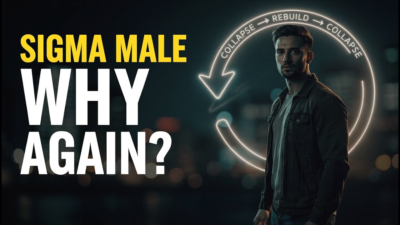 The Sigma Male Collapse/Rebuild Cycle — The Pattern He Repeats Without Knowing