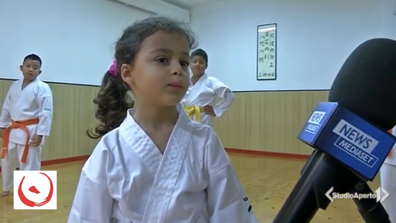 Nikamon Karate Milano al Telegiornale di Italia Uno