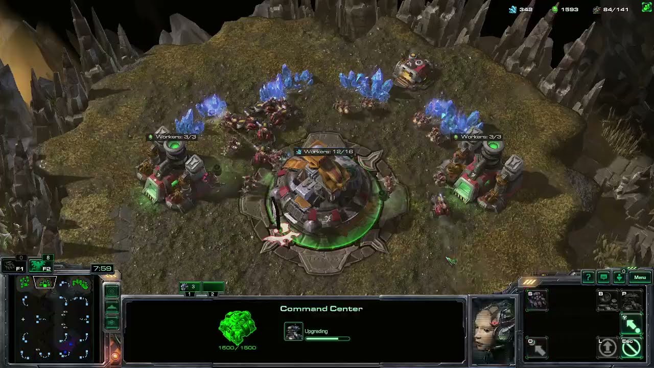Starcraft 2 Twitch Stream - Winning Some 1v1 Games Against Zerg