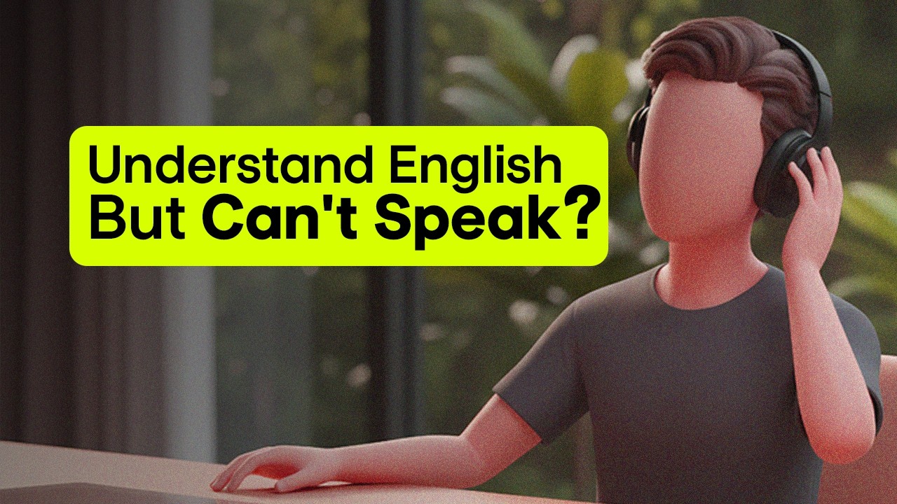 Understand English but Can't Speak? | English Listening Practice for Beginners