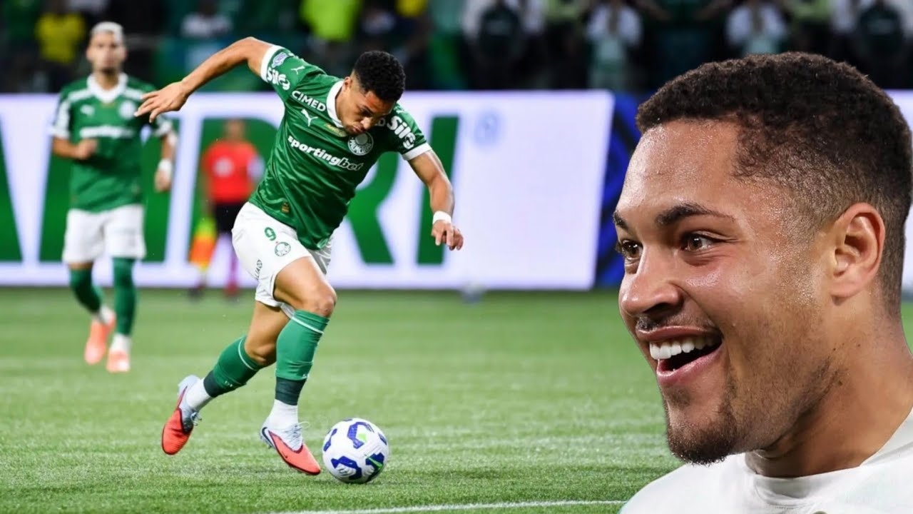Vitor Roque Palmeiras 2025 - Magic Skills, Goals & Assists
