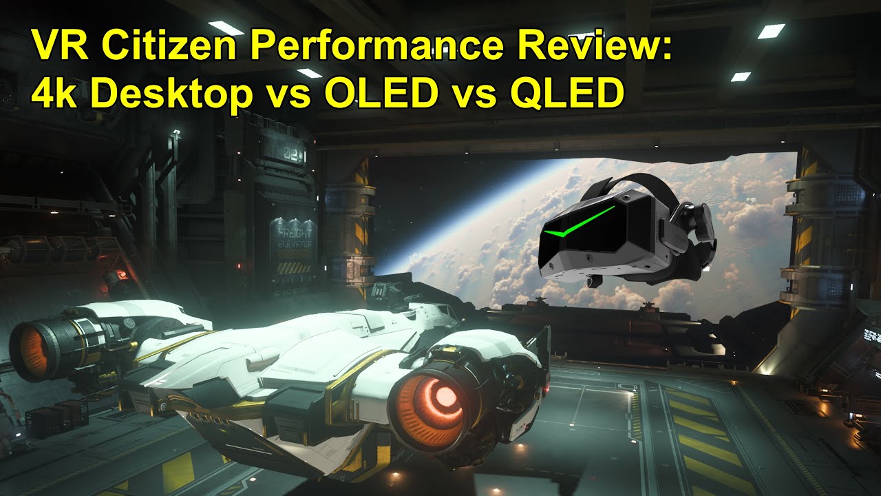 VR Citizen: сравнение производительности OLED и QLED.