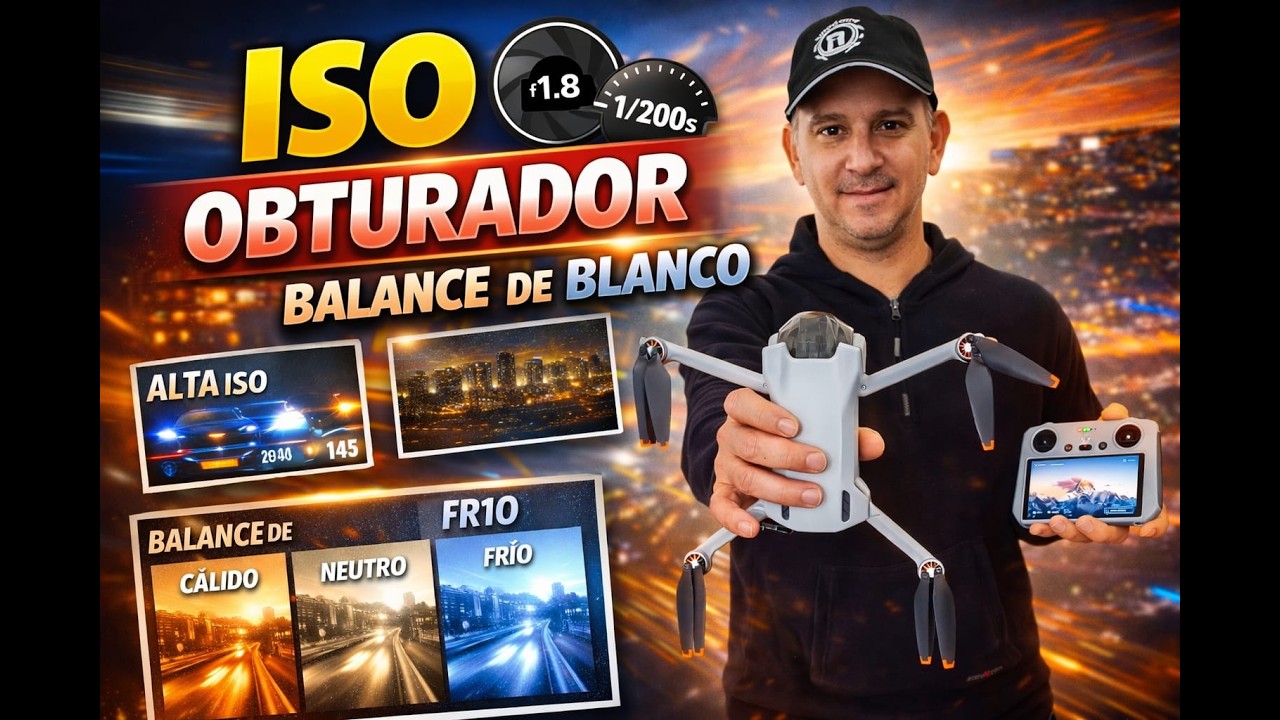 BALANCE DE BLANCOS EL EL MINI 3 PRO DE DJI