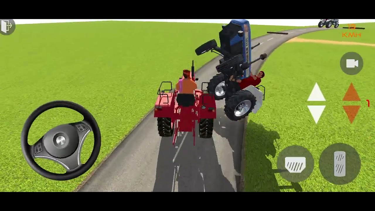 TRANSPORTING Tractor Driving 3d part 2 Swaraj tractor Offroding Farm Android gameplay