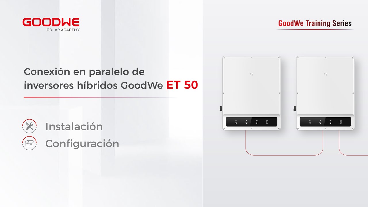 Параллельное соединение гибридных инверторов GoodWe ET 50K