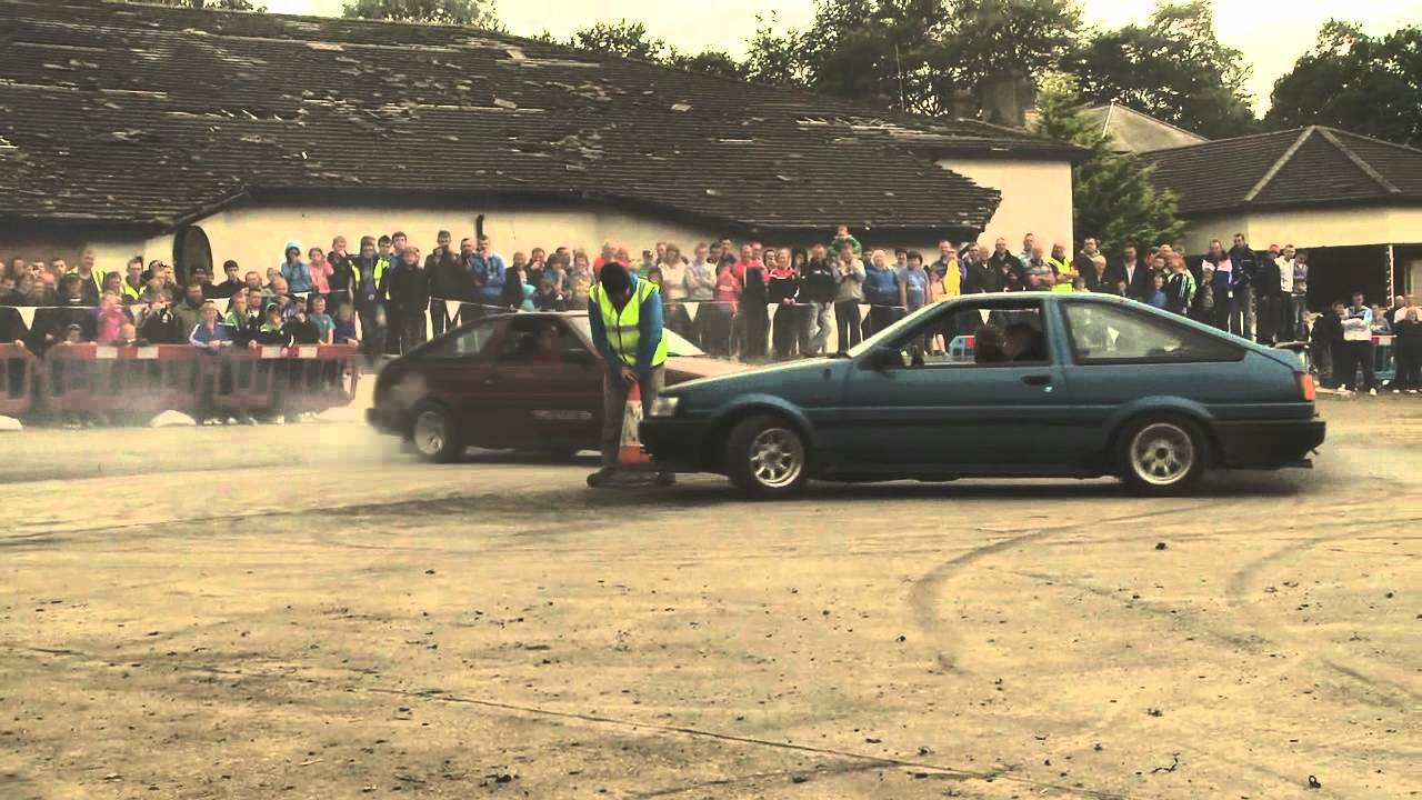 Fierce bit of Diffin - literally ballet in a car!