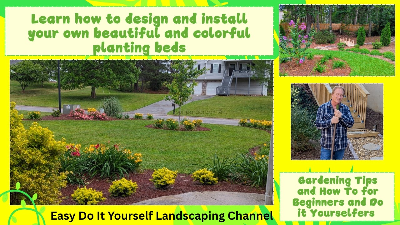 Learn How to Install Planting Beds that are Stunning and Beautiful in your Landscape Project - DIY