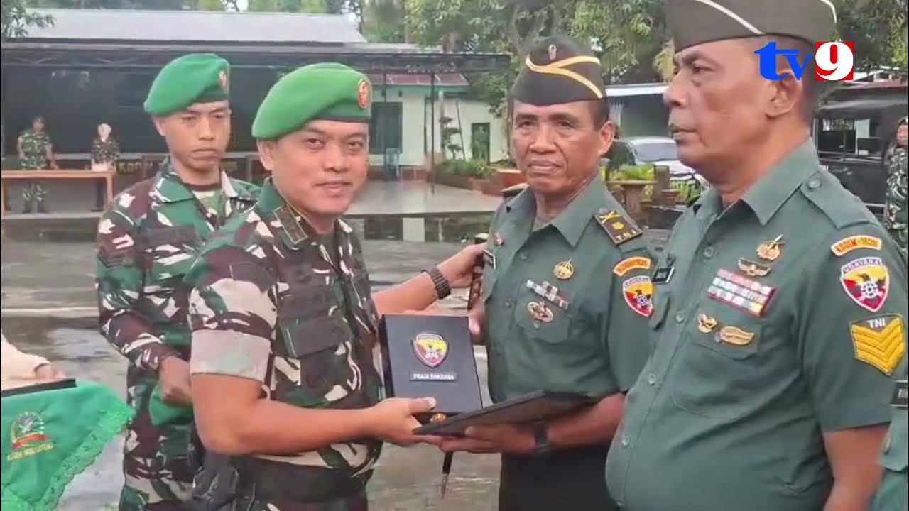 DANDIM LOTENG LEPAS PRAJURIT PURNA TUGAS