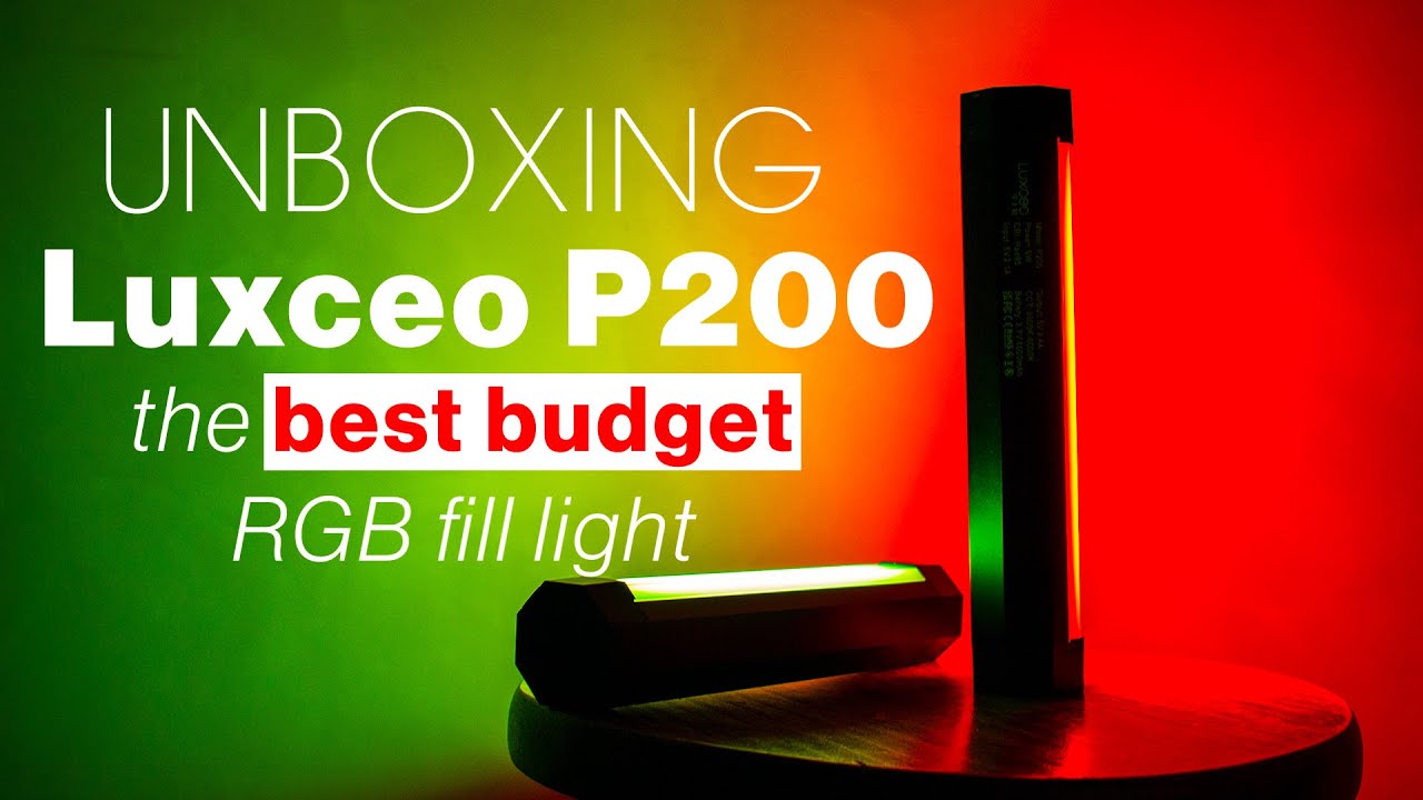 Unboxing: Luxceo P200 RGB fill light