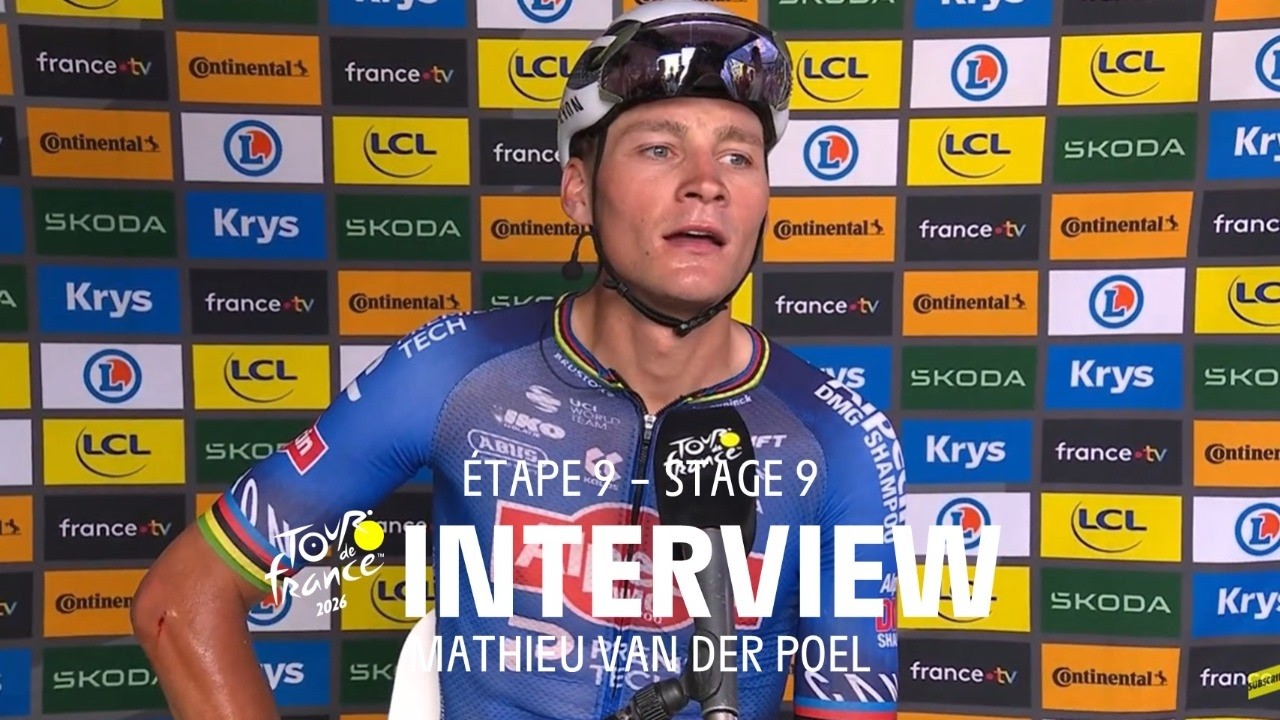 Tour de France 2026 - Stage 9 Post-race interview
