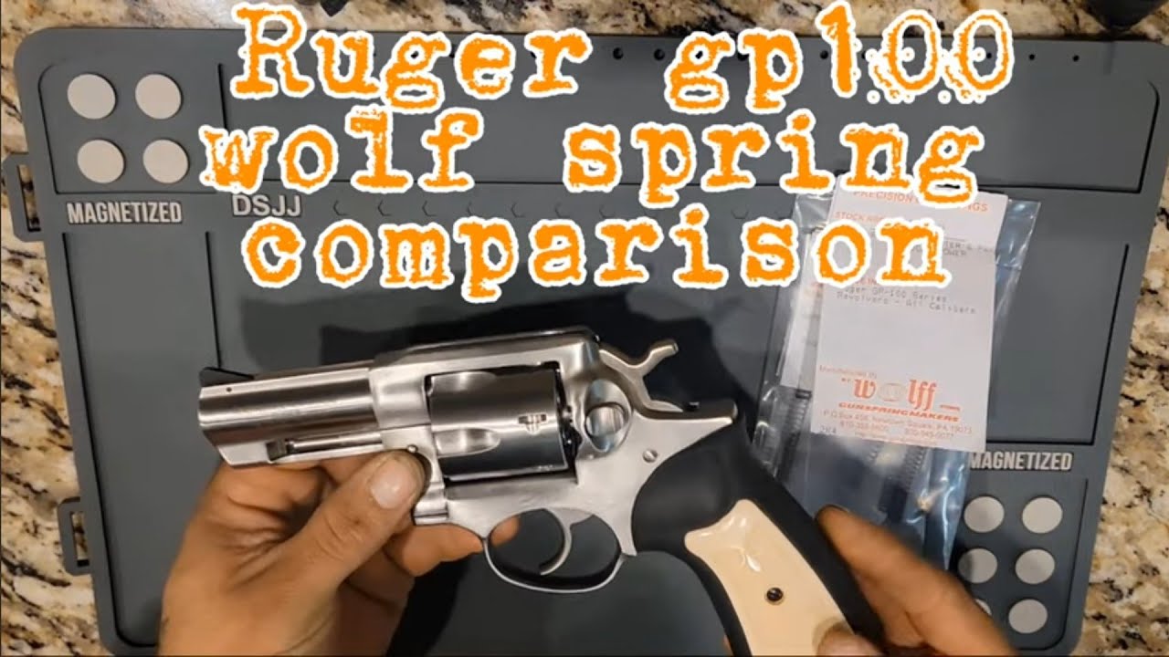 Ruger GP100 Wolf springs comparison