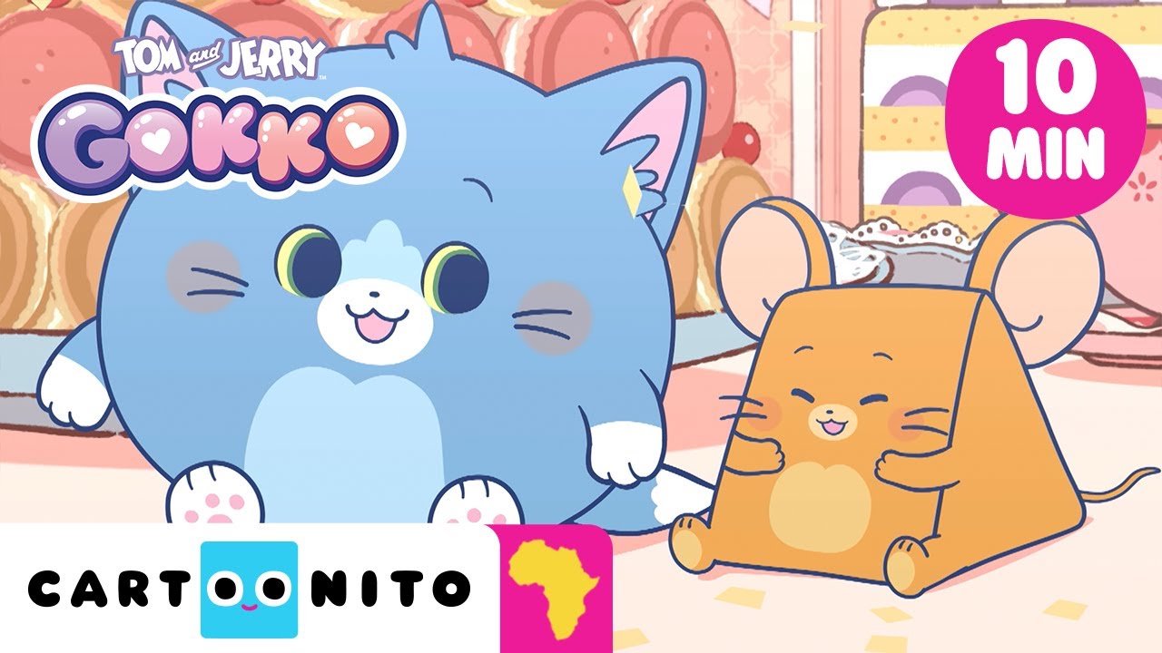 Jerry the Cheese Thief | NEW Tom and Jerry Gokko | Cartoonito Africa​