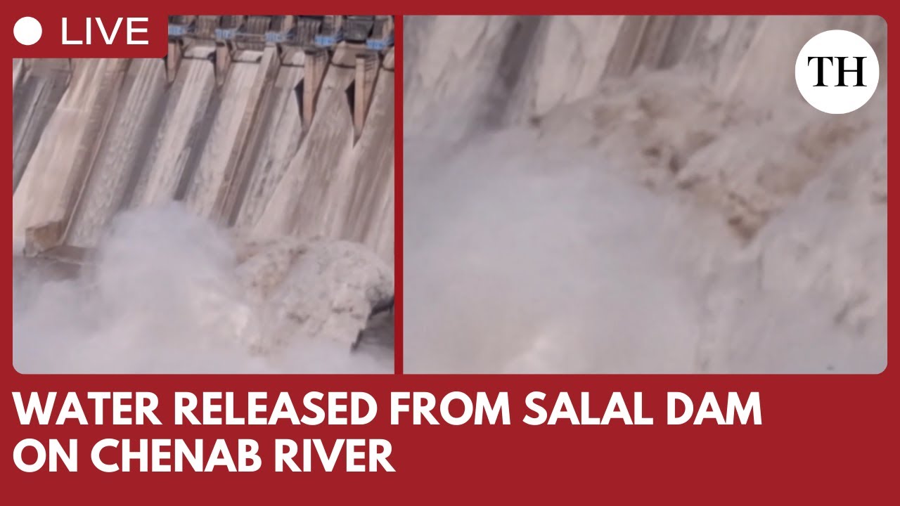 Water released from Salal dam in Jammu and Kashmir after heavy rainfall