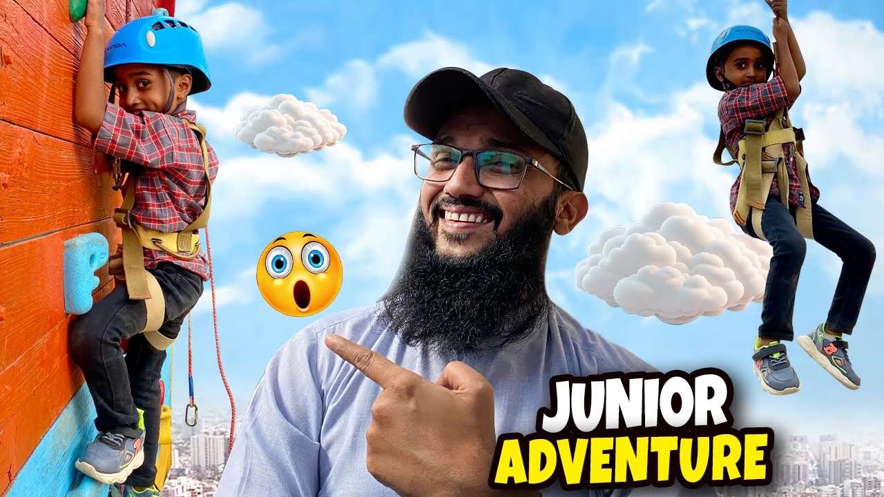 Junior Adventure challenge safari park Karachi 😍 (Fahad Bhai Official)