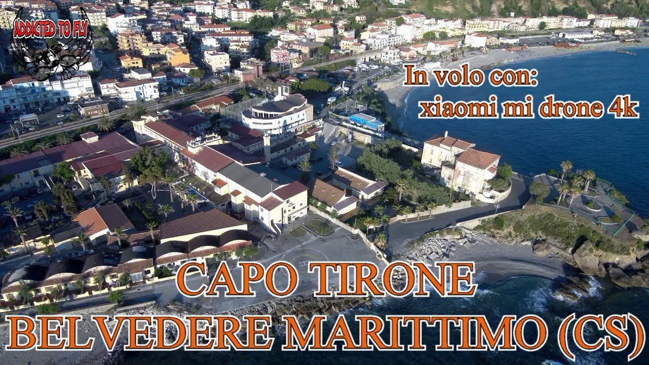 IN VOLO SU CAPO TIRONE   BELVEDERE MARITTIMO CS CON XIAOMI MI DRONE 4K
