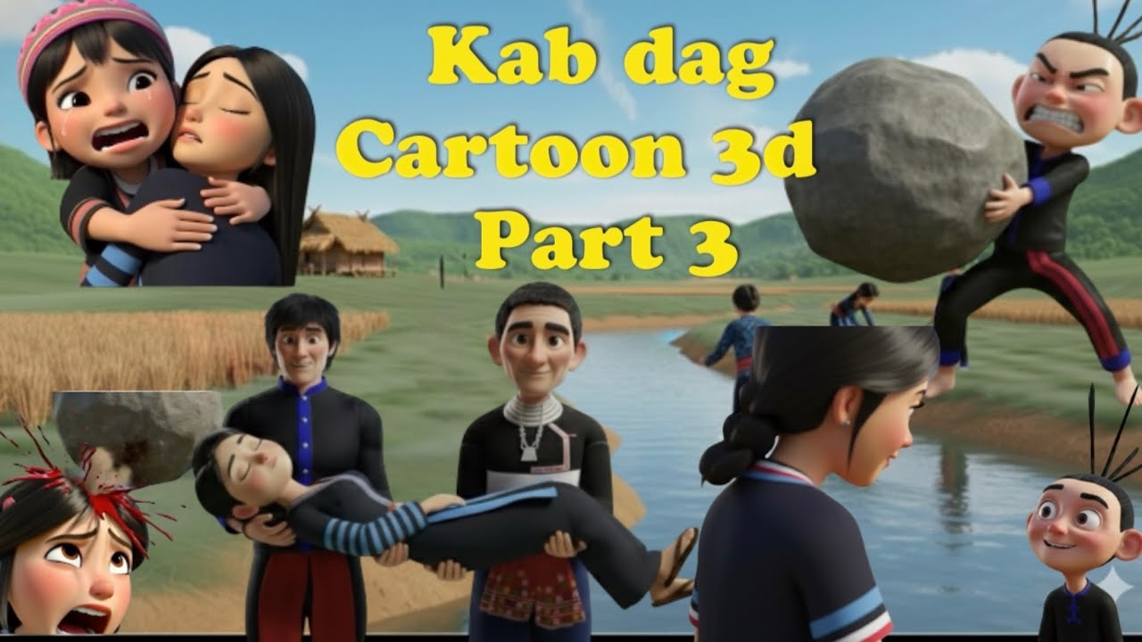 Kab dag cartoon 3D part 3