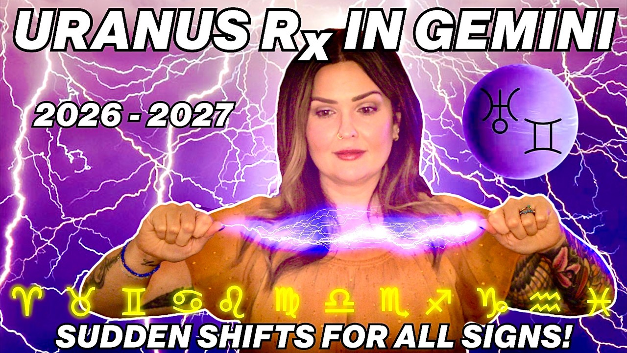Uranus Retrograde in Gemini 2026 | Sudden Shifts for All 12 Signs