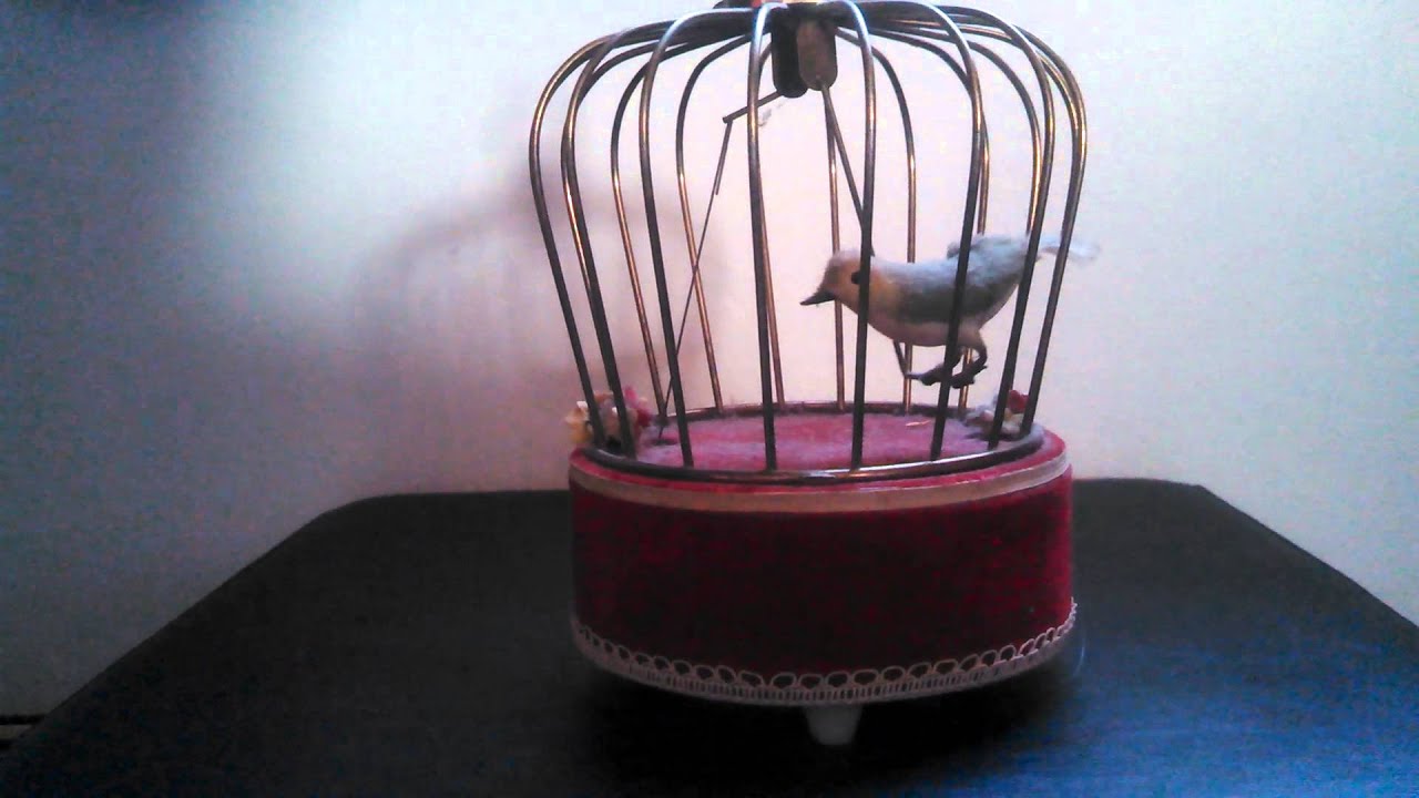 Love Story birdcage music box