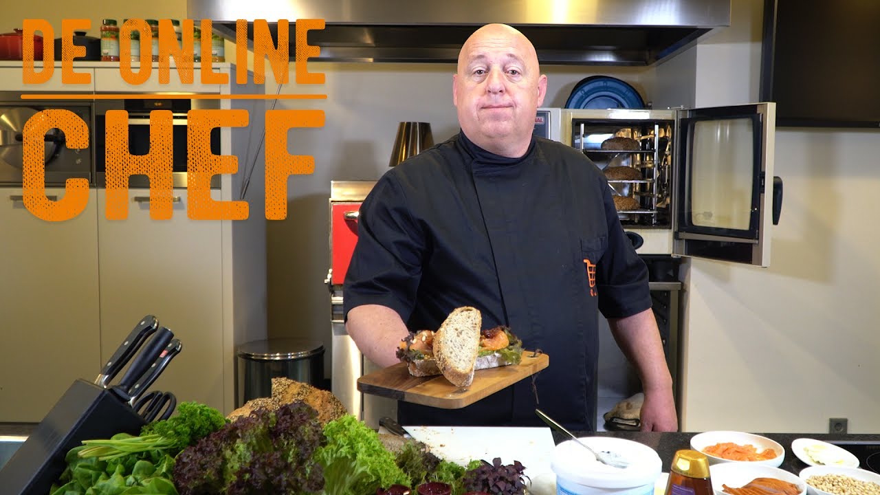 Sandwich zalm maken