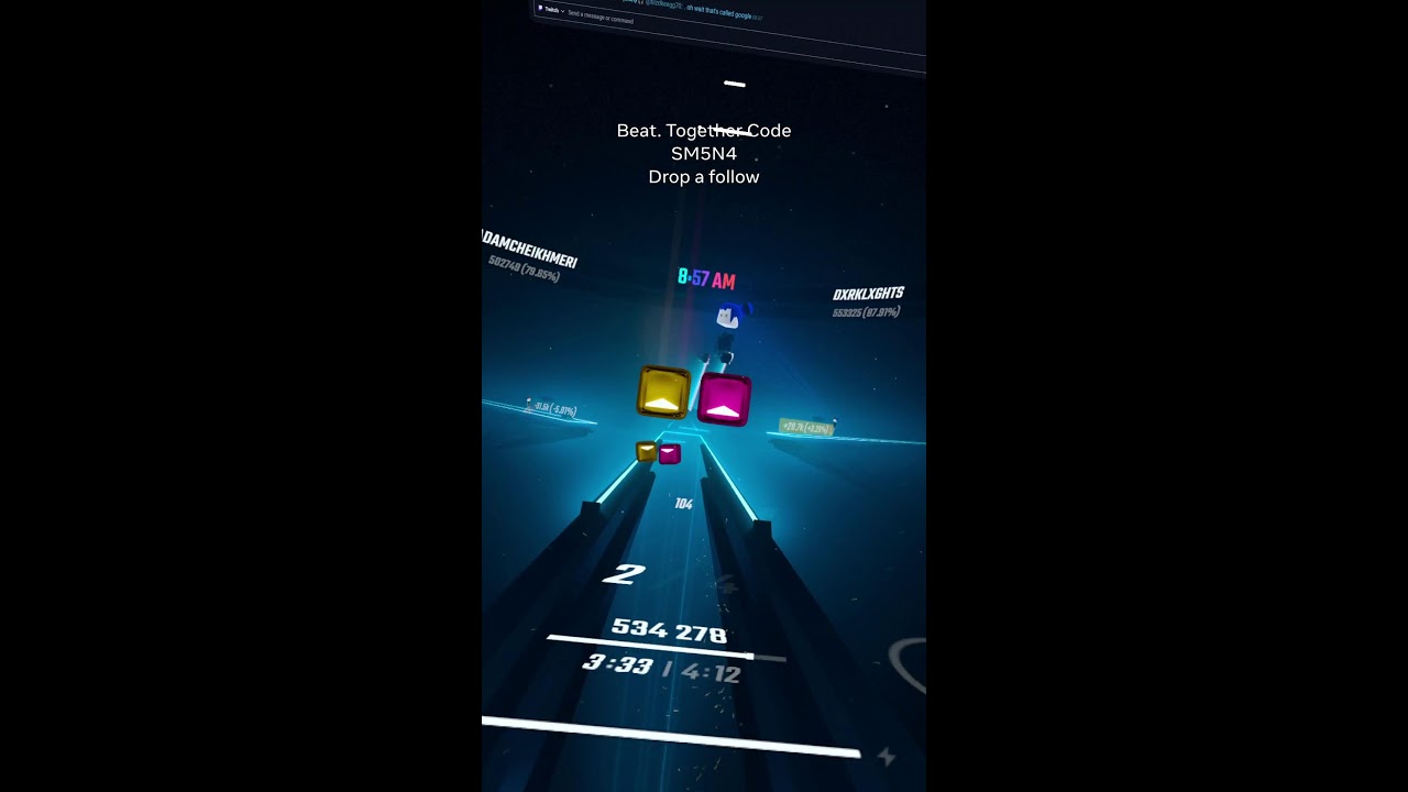 Beat Saber live stream