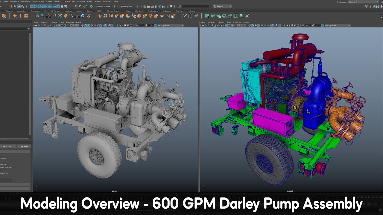 Modeling Overview - 600 GPM Darley Pump Assembly