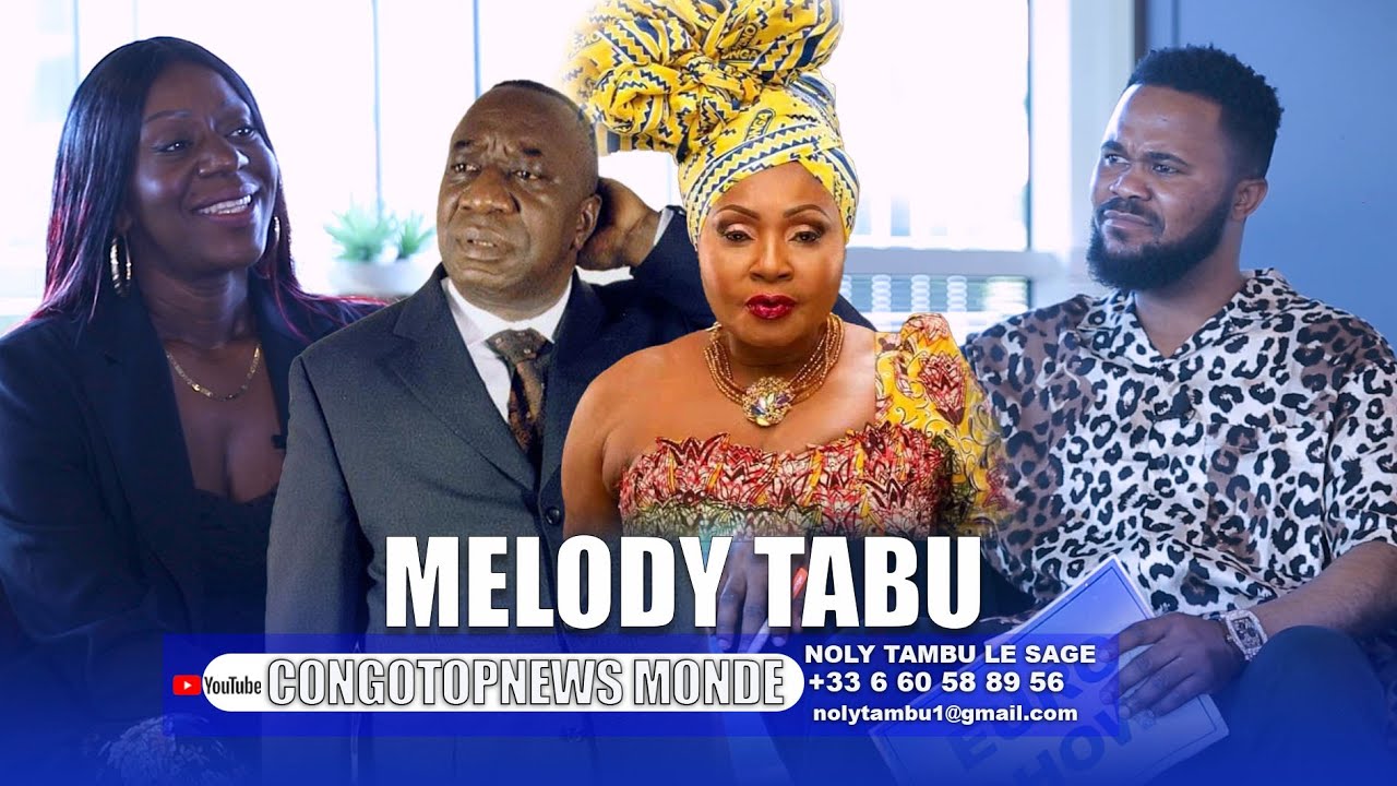 MELODY TABU la fille de MBILIA BEL & TABU LEY livre ses rares Confidences à NOLY TAMBU/la séparation