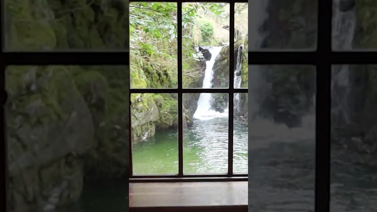 rydal grot & waterfall