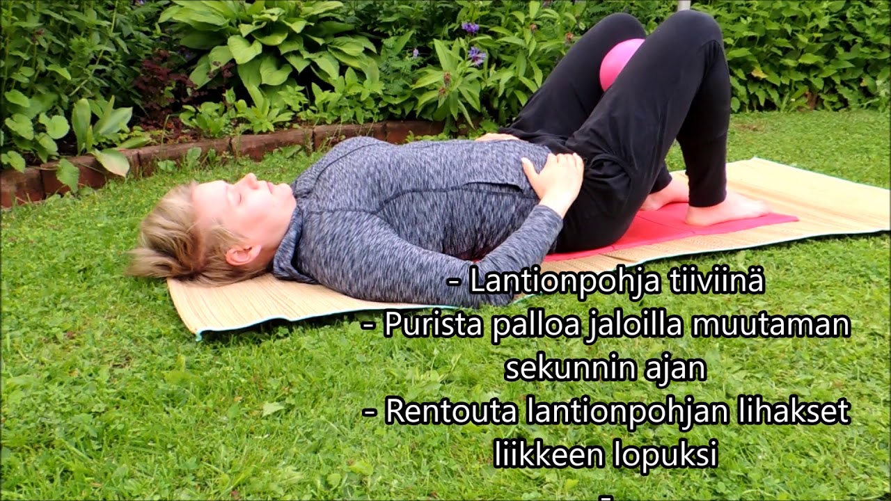 TAIKA PILATES -  Lantionpohjan lihasten harjoitus & pilatespallo @taikalife