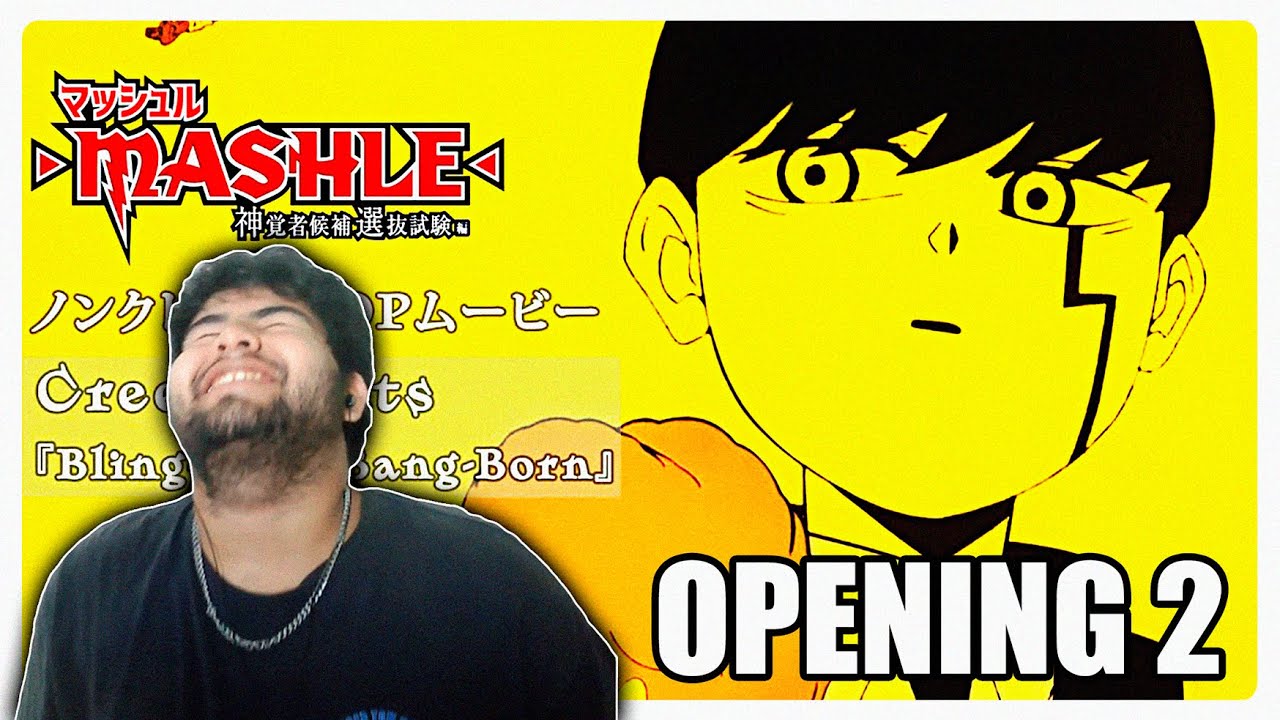 REACCIÓN AL OPENING 2 DE MASHLE