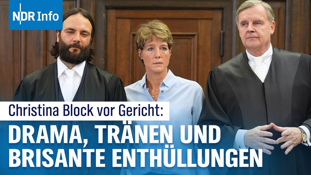 Brisante Enthüllungen im Gericht: Hat Christina Block ihre Kinder entführen lassen? | NDR Info