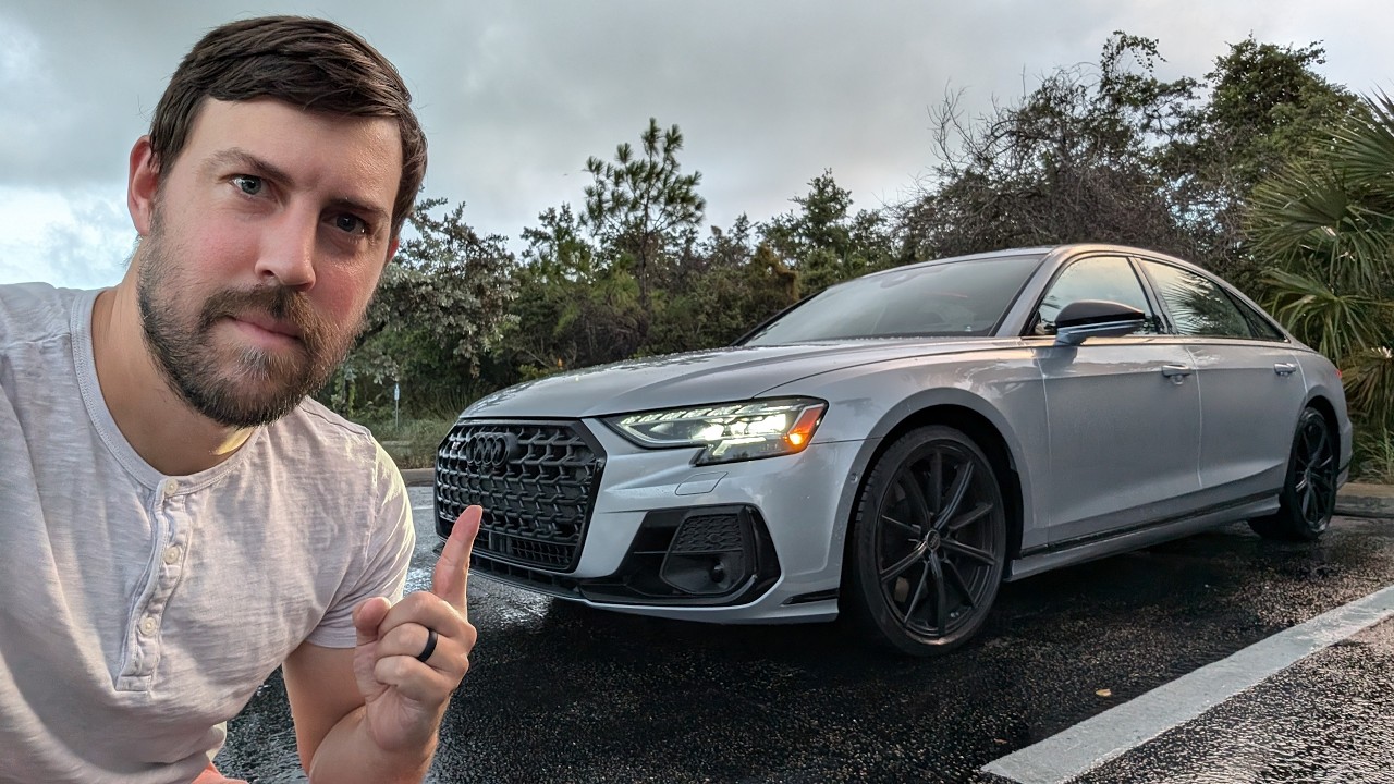 The 2024 Audi S8 is an enormous regal sedan with incredible v8 thrust