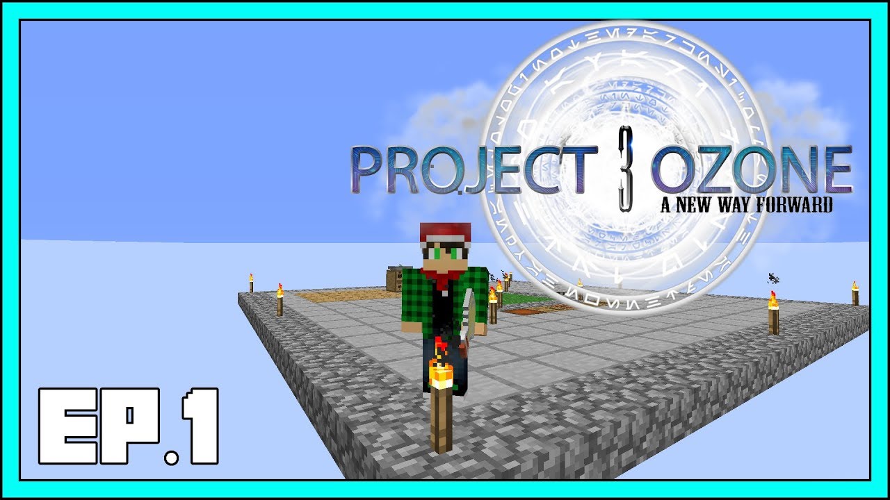 Project Ozone 3 - EP1 - Cobblestone Generator - Modded Minecraft 1.12.2