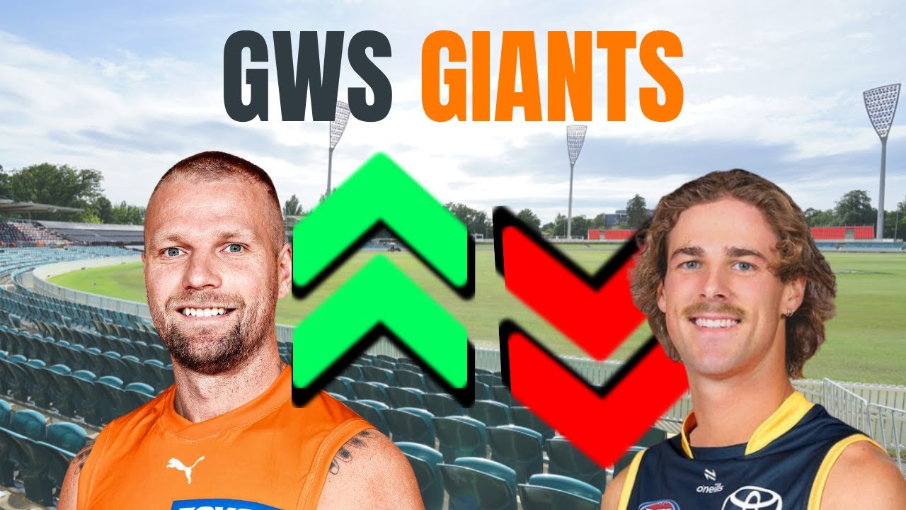 GWS GIANTS - Every IN and OUT | AFL Trades 2025