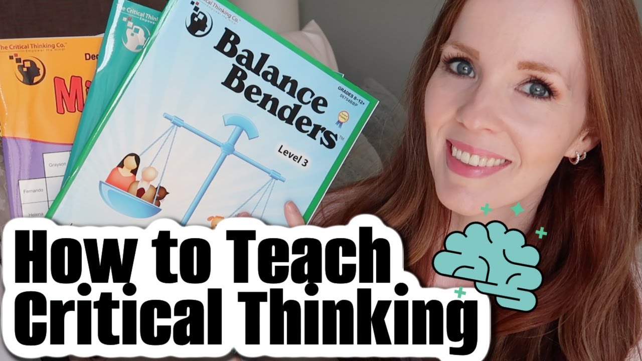 HOW TO TEACH CRITICAL THINKING & LOGIC | HOMESCHOOL CURRICULUM REVIEW | CRITICAL THINKING COMPANY